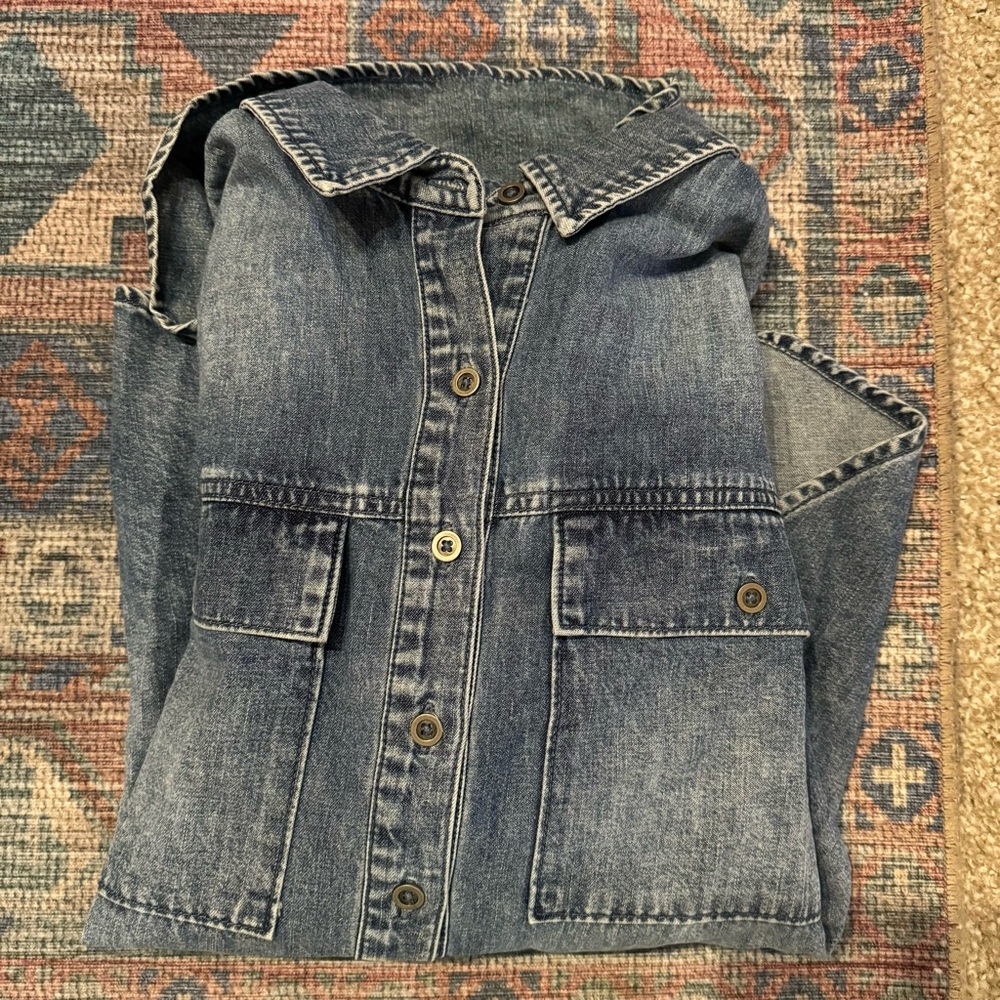 Wash lab denim shirt